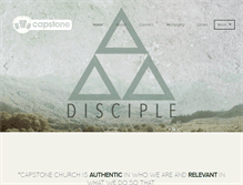 Tablet Screenshot of capstonechurch.net